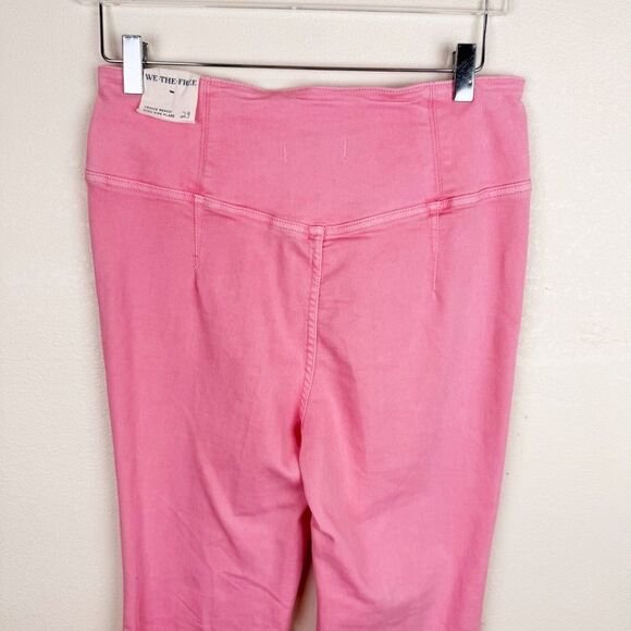 We the Free Pink Venice Beach High Rise Flared Jeans Size 29 - Picture 6 of 9